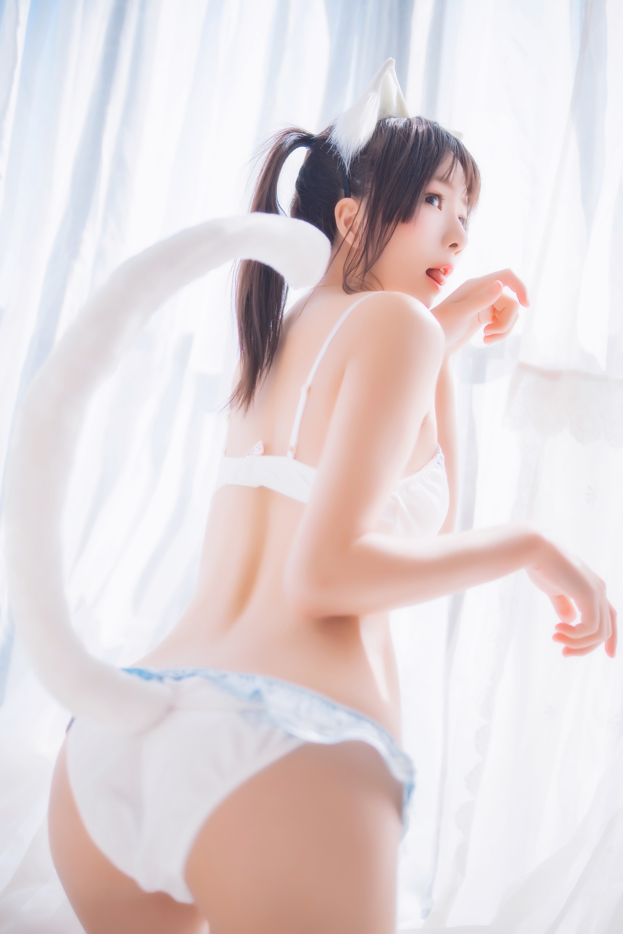图片[1]-桜桃喵 – NO.075 一只恋爱 [44P]-XikXak